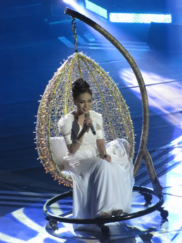 Mỹ Tâm trong live show Melodies of Time