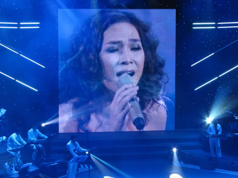 Mỹ Tâm trong live show Melodies of Time