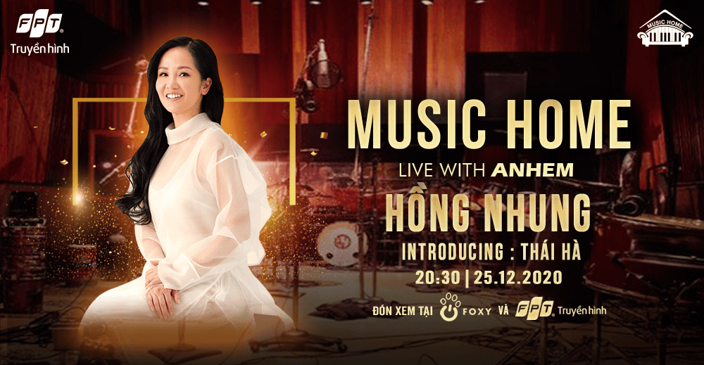 Poster show Hồng Nhung của Music Home